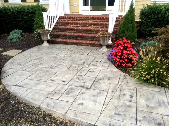 maintaining stamped concrete