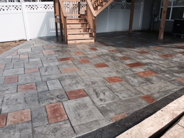 multicolored patio Archives Blackwater Concrete