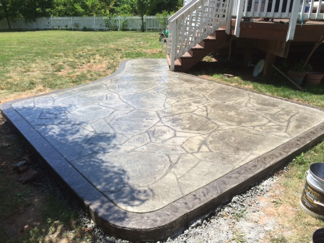 Flagstone Patios With Borders Blackwater Concrete Img 0780 0764