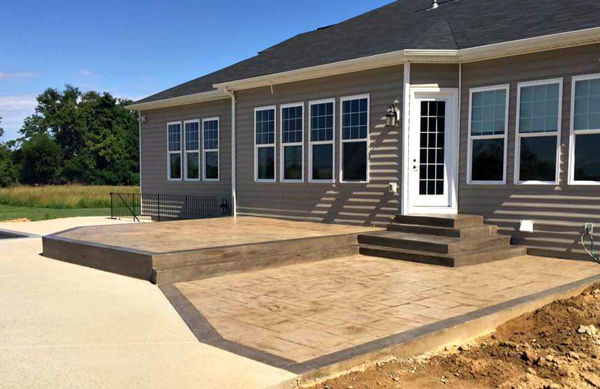 Open Patio Design | Blackwater Concrete | Virginia Open Patio Design | Blackwater Concrete | Virginia on Open Patio Designs id=59950